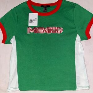 MEXICO WOMAN CROP TEE